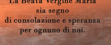 FRASE DEL GIORNO MARIA