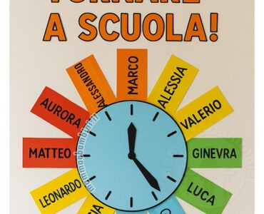 cartellone rientro a scuola 2