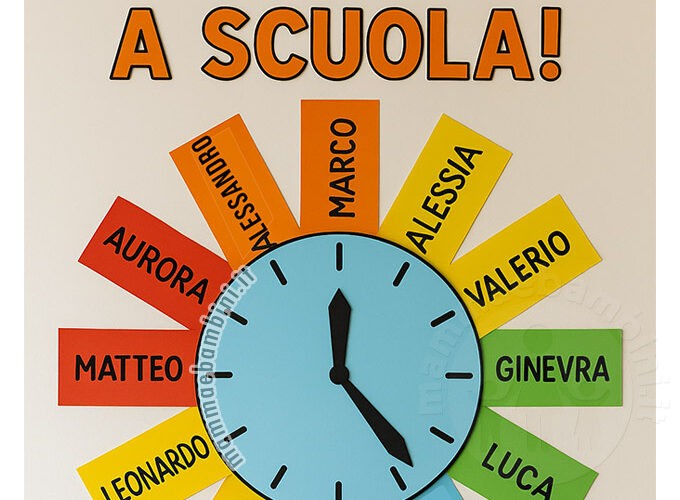 cartellone rientro a scuola 2