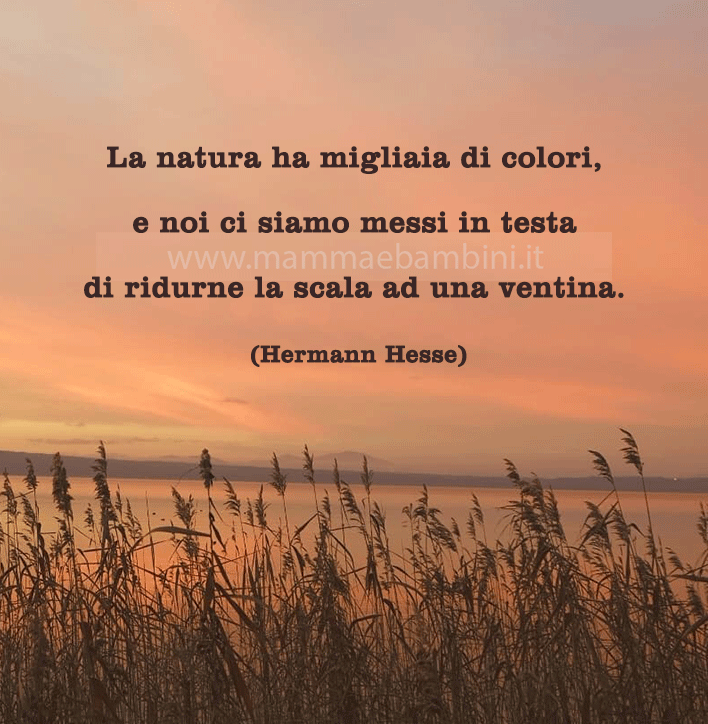 frase del giorno colori natura