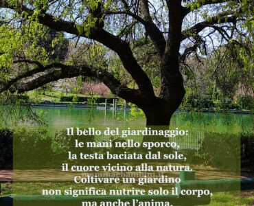 frase del giorno giardinaggio