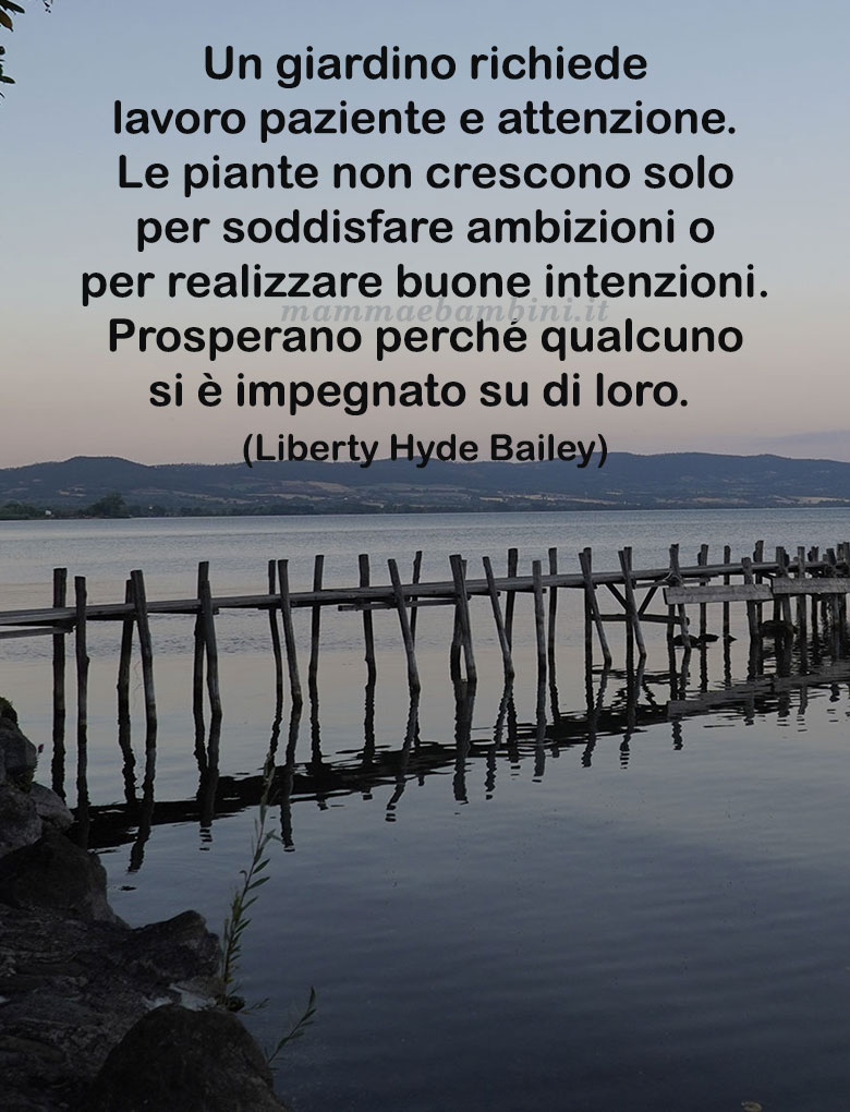 frase del giorno giardino