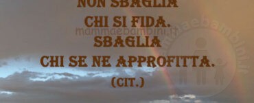 frase del giorno sbagliare