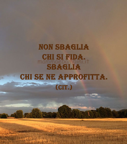 frase del giorno sbagliare