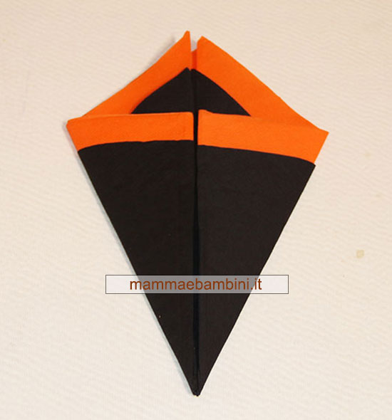 tutorial tovaglioli portaposate due colori 01