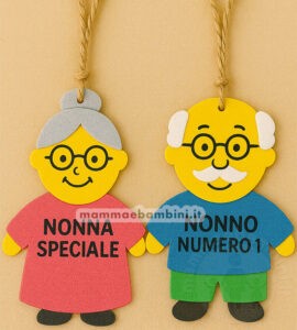 Portachiavi nonni lavoretto