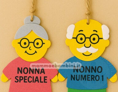 Portachiavi nonni lavoretto