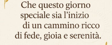 auguri cresima