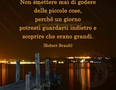 frase del giorno piccole cose