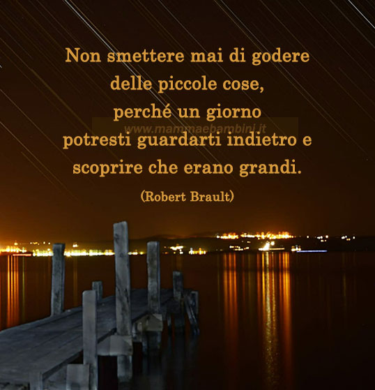 frase del giorno piccole cose