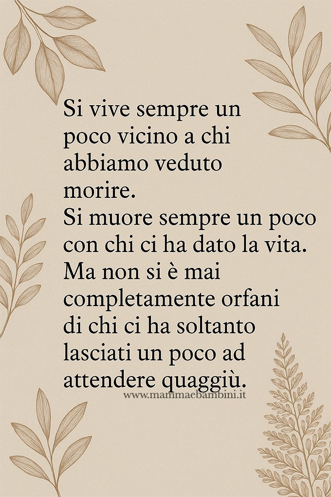 frase ricordo defunto