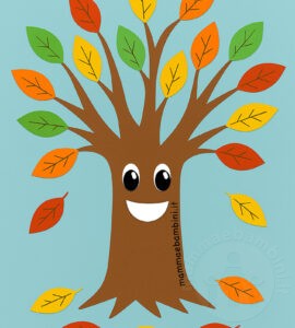 albero autunno scuola infanzia
