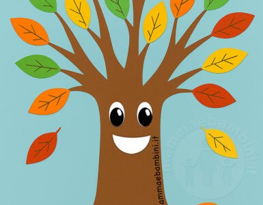 albero autunno scuola infanzia