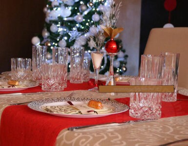 idee decorazione tavola natale 2
