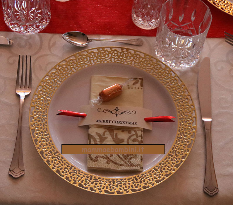 idee decorazione tavola natale segnaposto 1