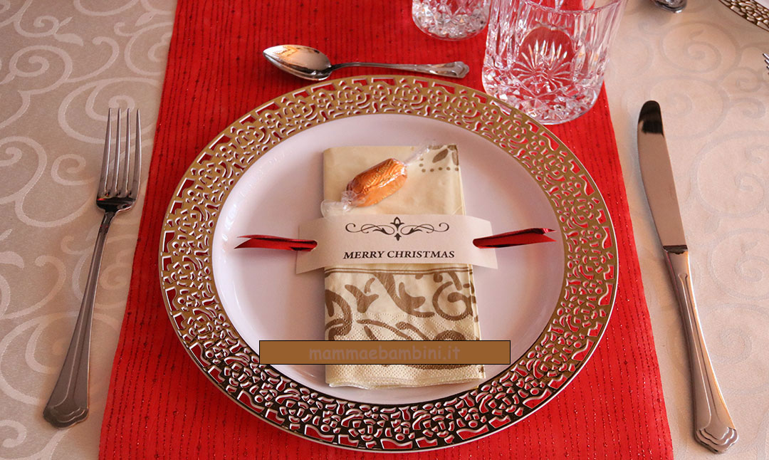 idee decorazione tavola natale segnaposto 2