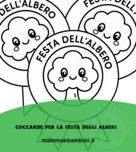 coccarde per la Festa degli Alberi