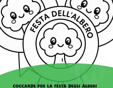 coccarde per la Festa degli Alberi