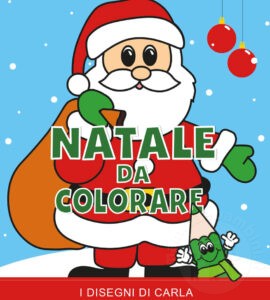 libro natale da colorare
