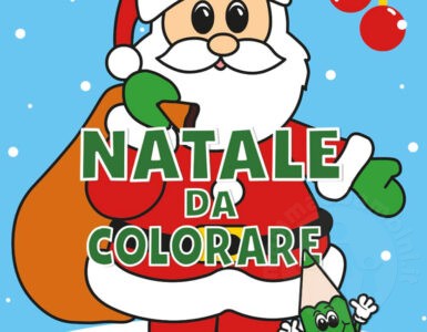 libro natale da colorare
