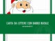 carta da lettere babbo natale