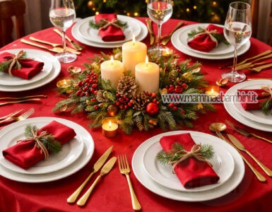 centrotavola natalizio elegante