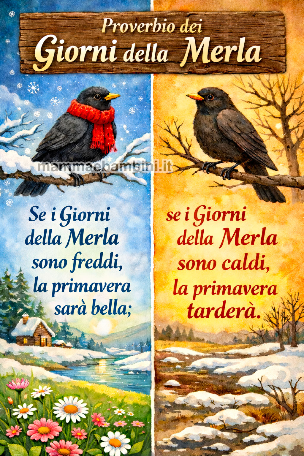 proverbio giorni della merla
