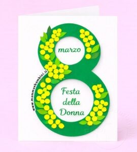 biglietto festa della donna