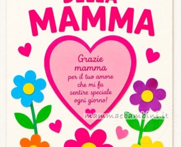 lavoretto festa della mamma facile