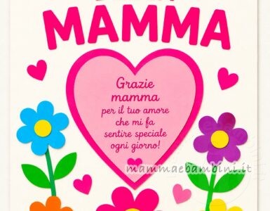 lavoretto festa della mamma facile