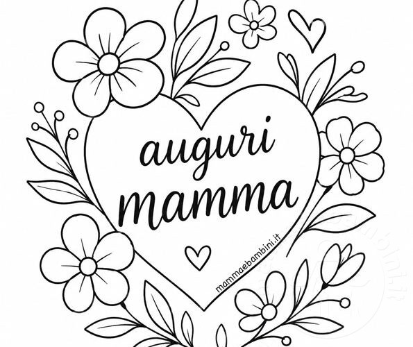 auguri mamma con fiori