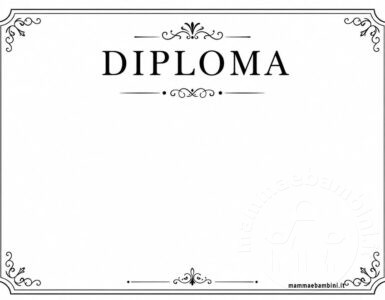 Diplomi vuoti da stampare 4 diploma vuoto da stampare orizzontale