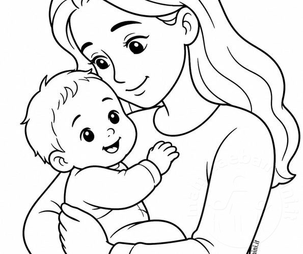 mamma che tiene in braccio il suo bambino