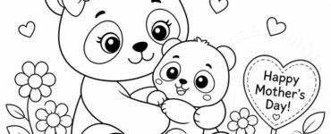 mamma panda e cucciolo