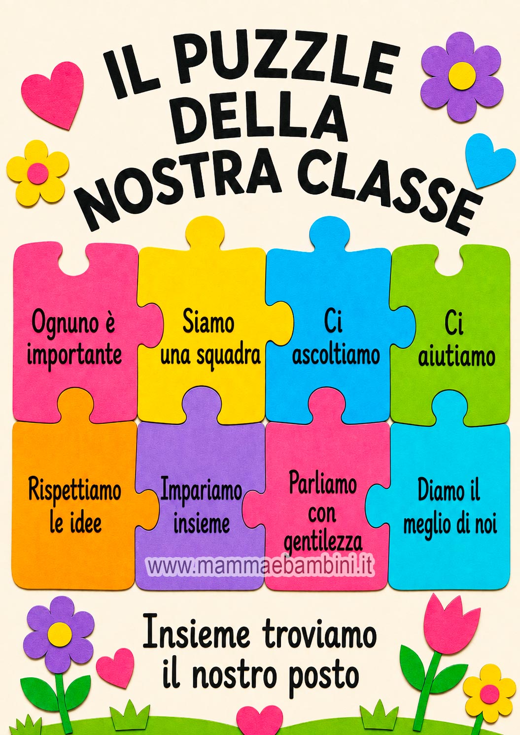 il puzzle della nostra classe